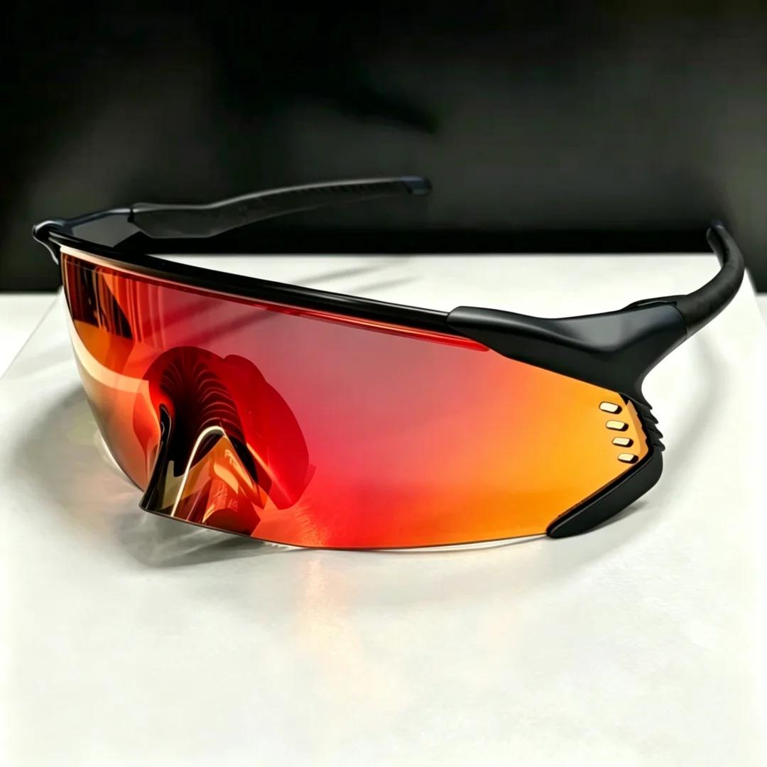 Lunettes de soleil sportives VELO KATO personnalisées, polarisées, unisexes, pour le cyclisme, la course à pied, la pêche, la randonnée, anti-éblouissement