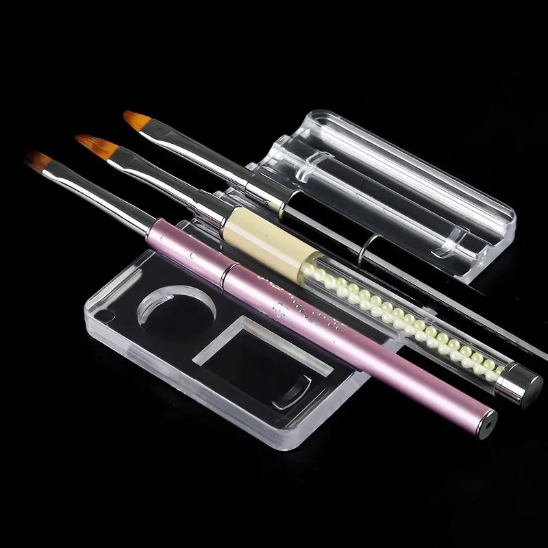 Porte-stylo polyvalent en acrylique pour Nail Art