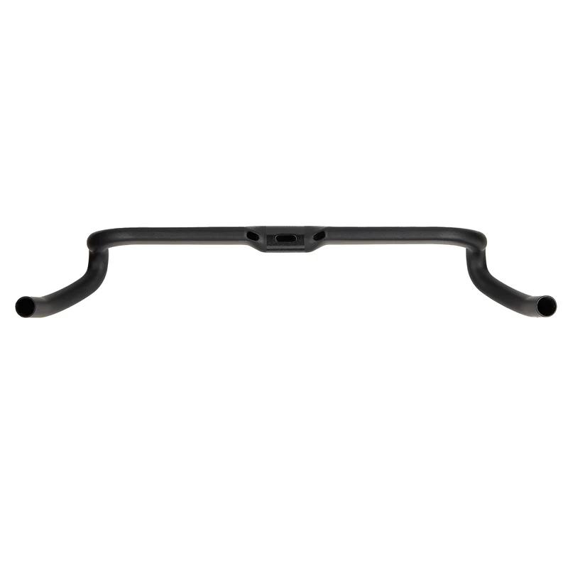 Guidon en carbone mat 37 Degrees Drop 80mm pour gravel et vélos de route avec câblage intégré grande ouverture confortable pour pilotes expérience conduite précise