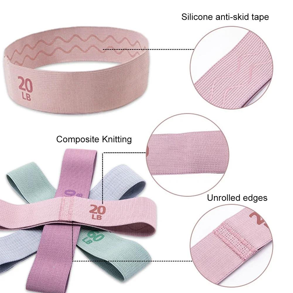Bandes élastiques coordonnantes pour fessiers et cuisses