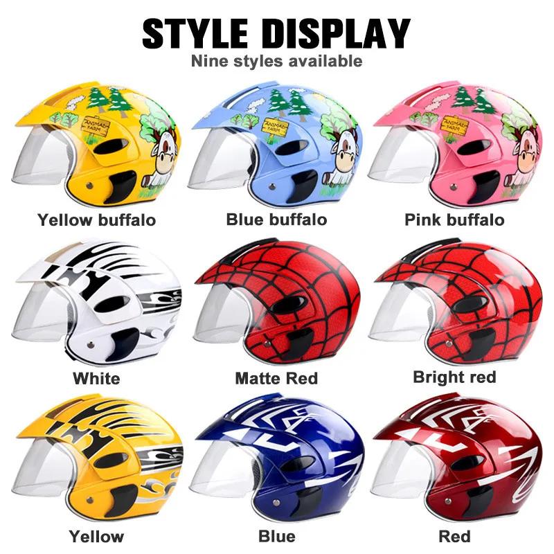 Casque de vélo enfant 3-9 ans Abs unisexe sécurité casque de Motocross Casco Motocross vélo descente Capacete ATV casque croisé