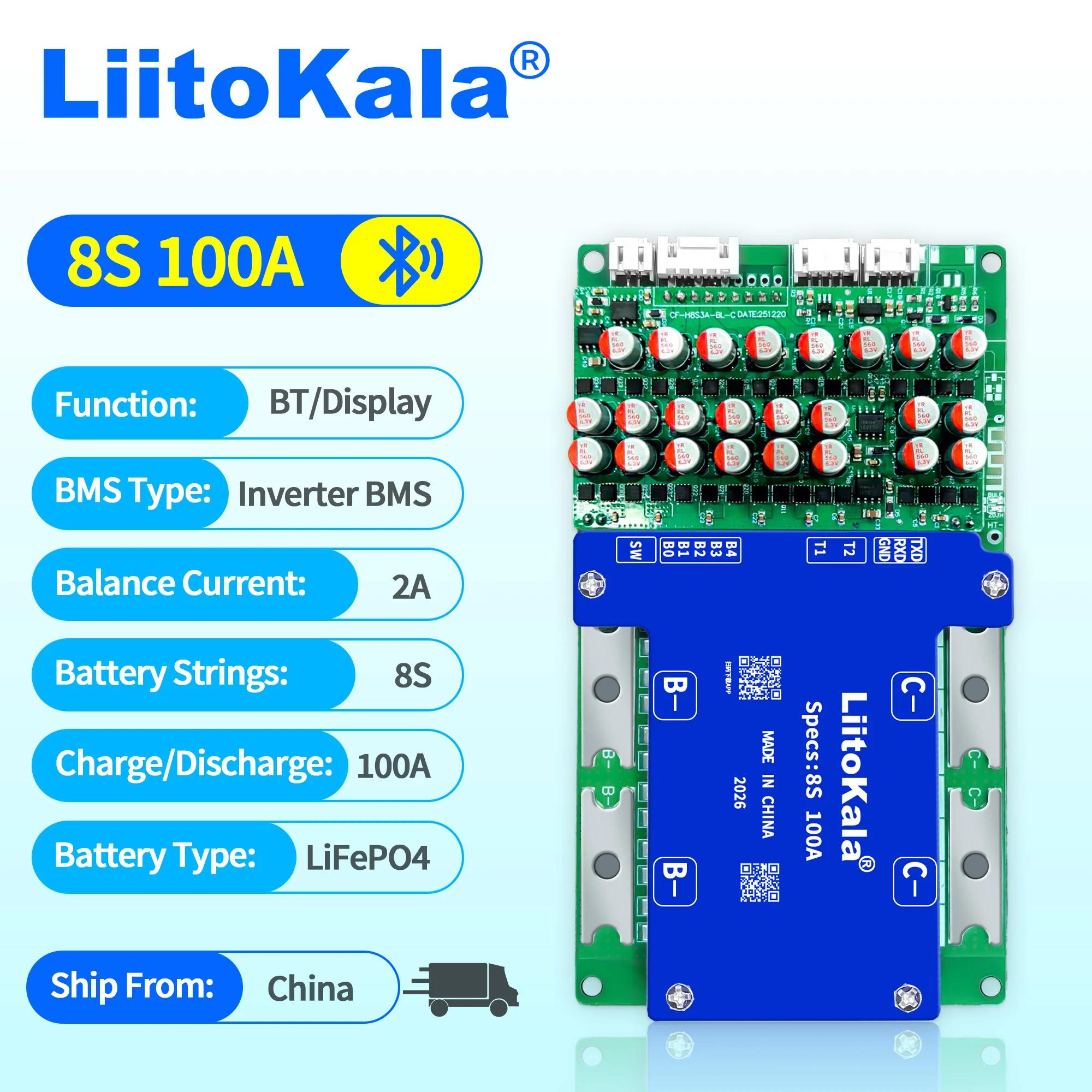 Lifepo4 BMS 4S-12V-100A-BMS pour batterie