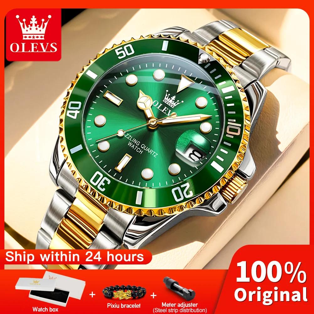 OLEVS 5885 homme montre marque originale étanche