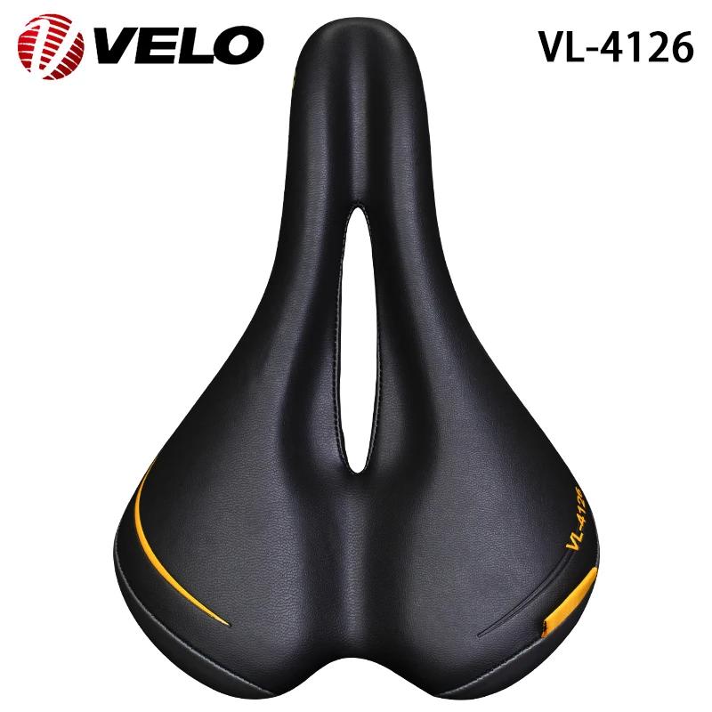 VELO VL-4126 conçu pour les femmes PU creux respirant confortable vélo de route vtt montagne vélo selle coussin pièces de cyclisme