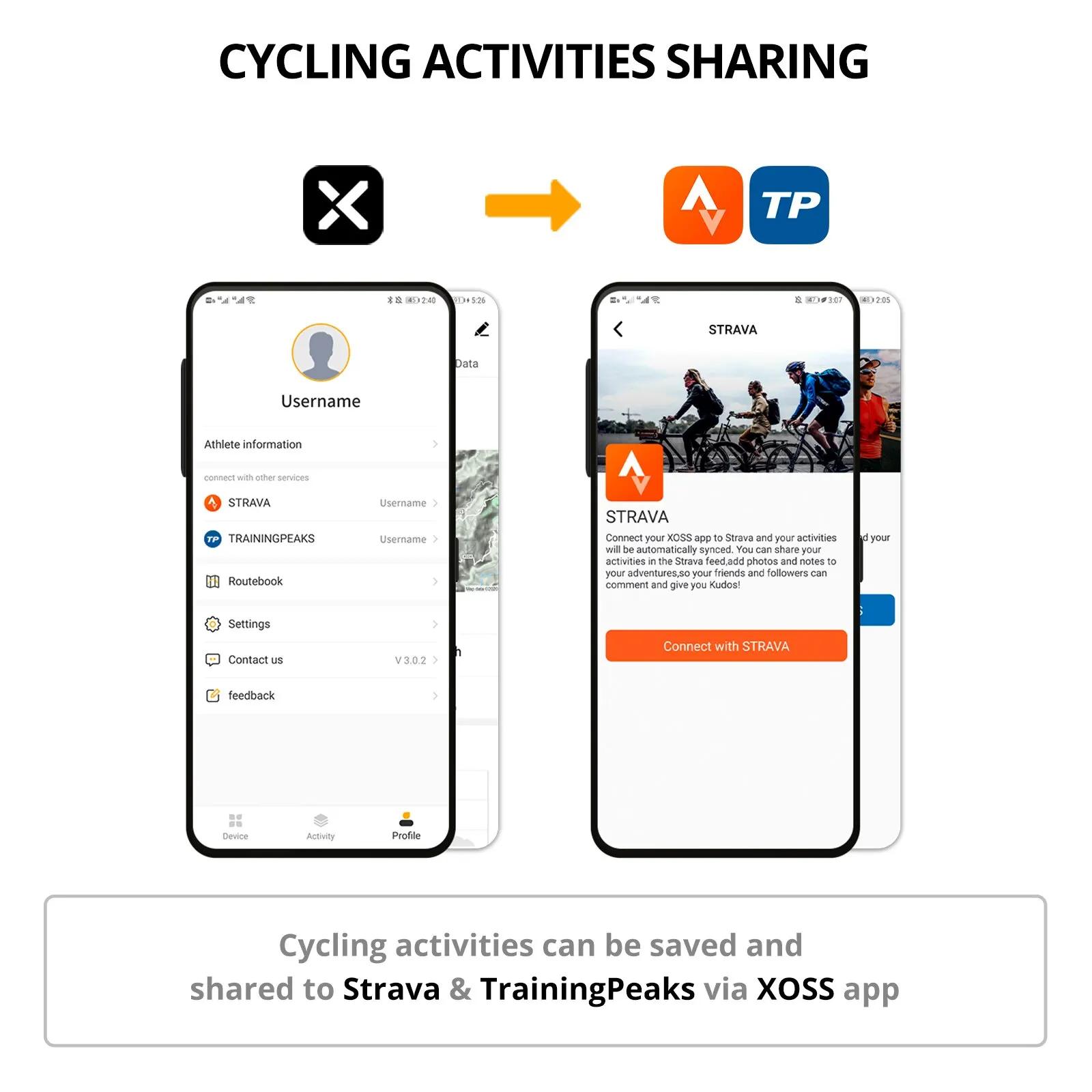XOSS-Ordinateur de vélo G + GPS, compteur de vitesse de vélo sans fil, vélo de route VTT, étanche, Bluetooth ANT +, ordinateur de vélo de cadence