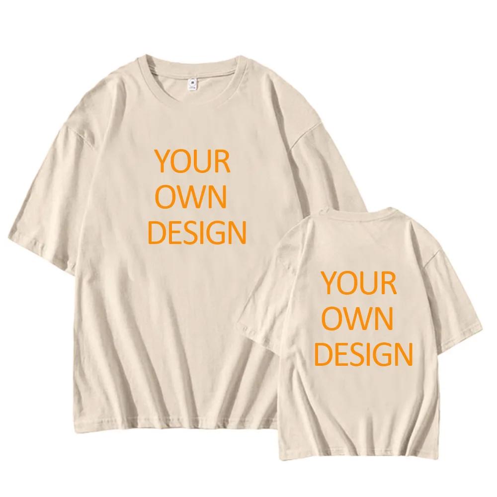 T-shirt en coton pour hommes, personnalisez votre design ici, texte personnalisé, t-shirt pour hommes et femmes, ajoutez votre propre design, t-shirt tendance, vêtements