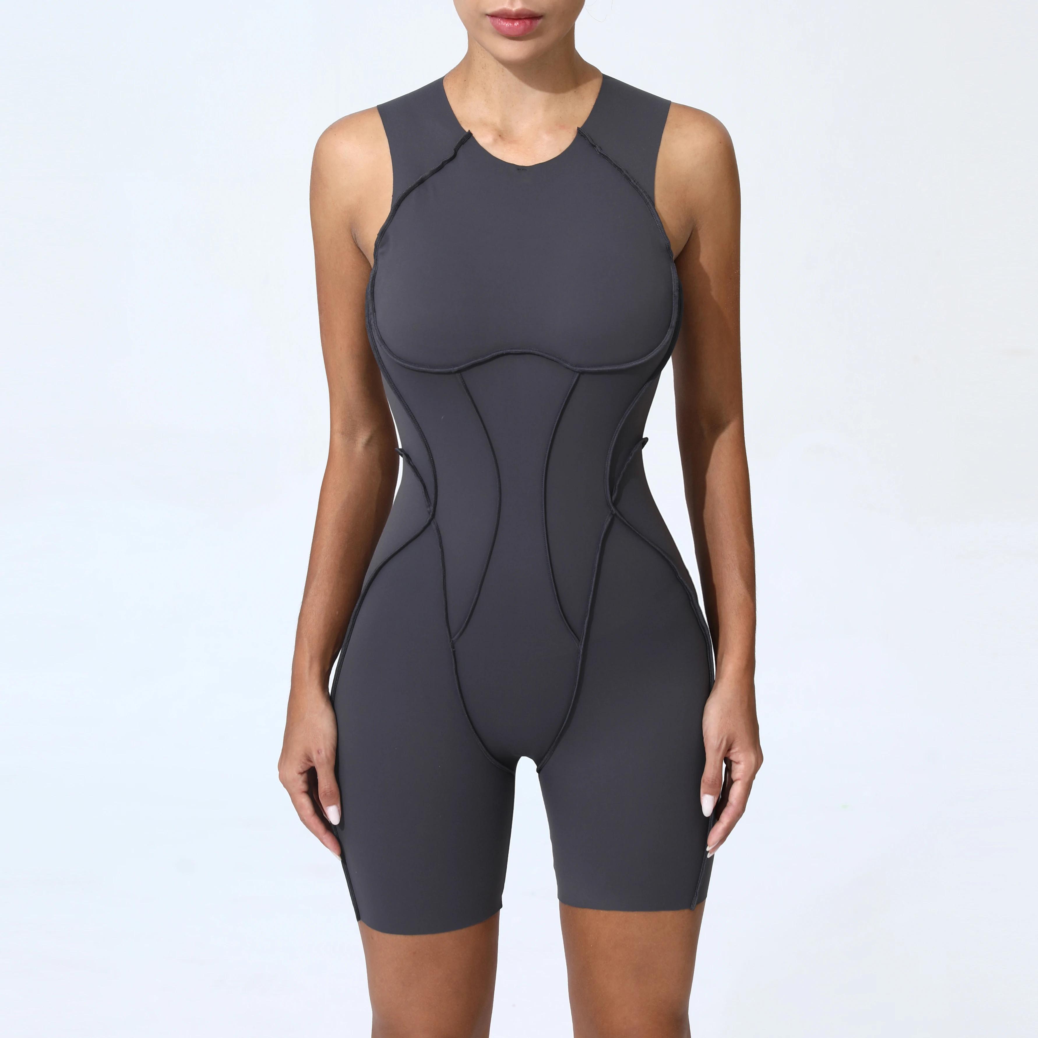 Salopette de sport rembourrage combinaison sportive vêtements