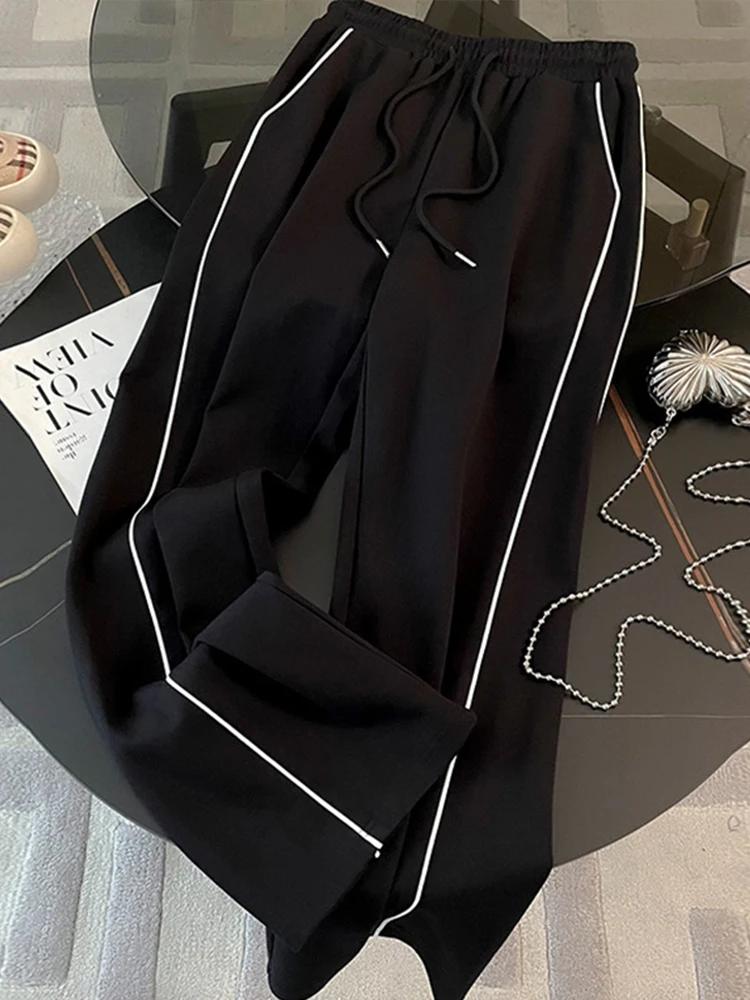 Ensemble veste et pantalon droit pour femme décontracté et chic, confortable et polyvalent pour activités sportives et vie quotidienne