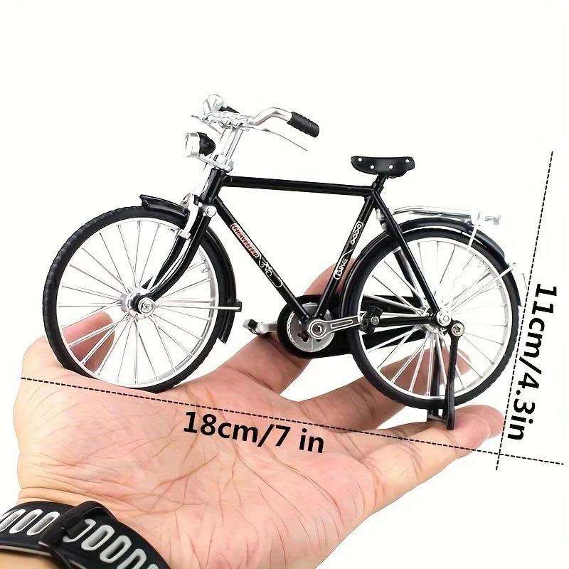 Kit de modèle de vélo vintage – avec pompe et bagages