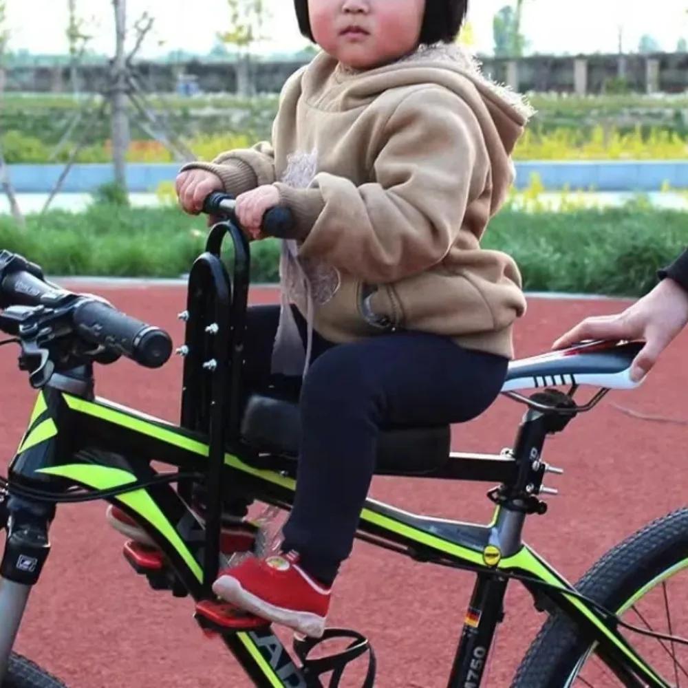Selle de vélo pour enfants siège de vélo de montagne vélo électrique avant garde de sécurité pour bébé pièces de coussin de manette de vitesse pour occasions spéciales