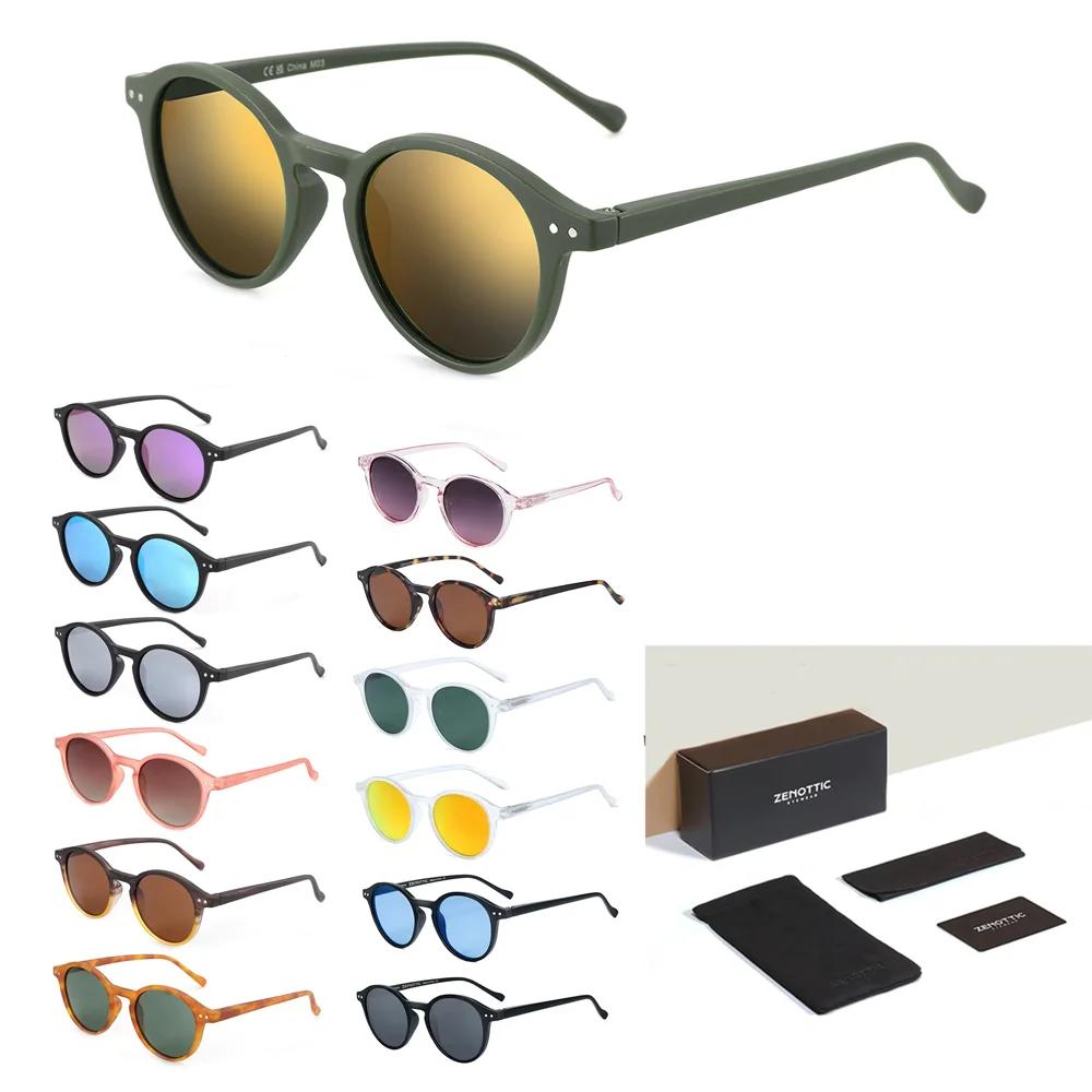 ZENOTTIC rétro lunettes de soleil polarisées 2023 2024 hommes femmes Vintage petit cadre rond