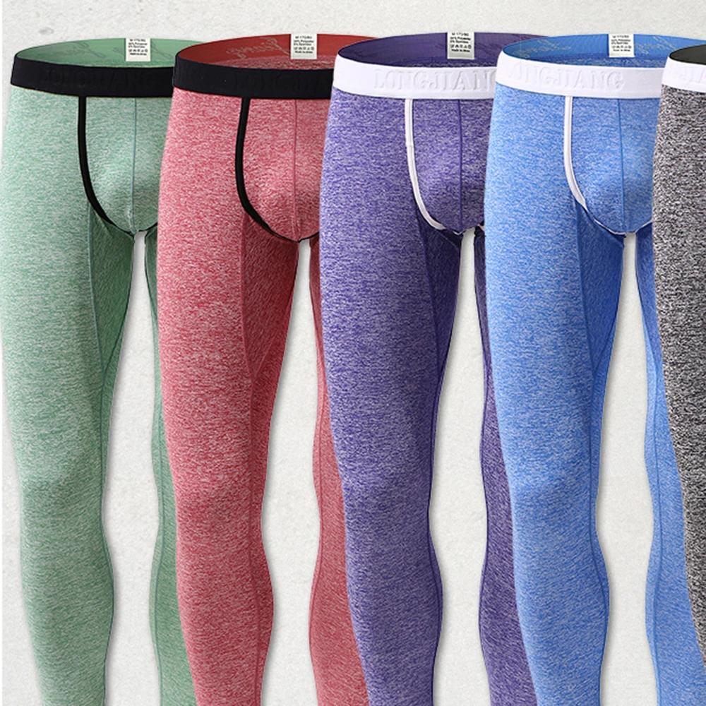Hiver homme pantalon sous-vêtement thermique bas collants hommes vêtements thermiques garder au chaud pantalons caleçons