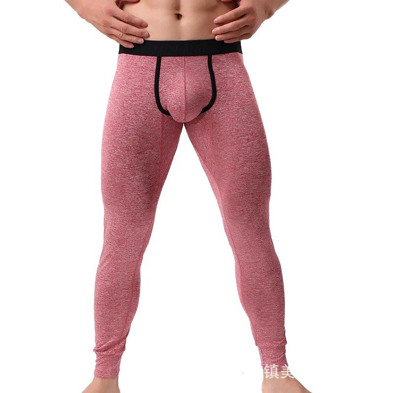 Hiver homme pantalon sous-vêtement thermique bas collants hommes vêtements thermiques garder au chaud pantalons caleçons