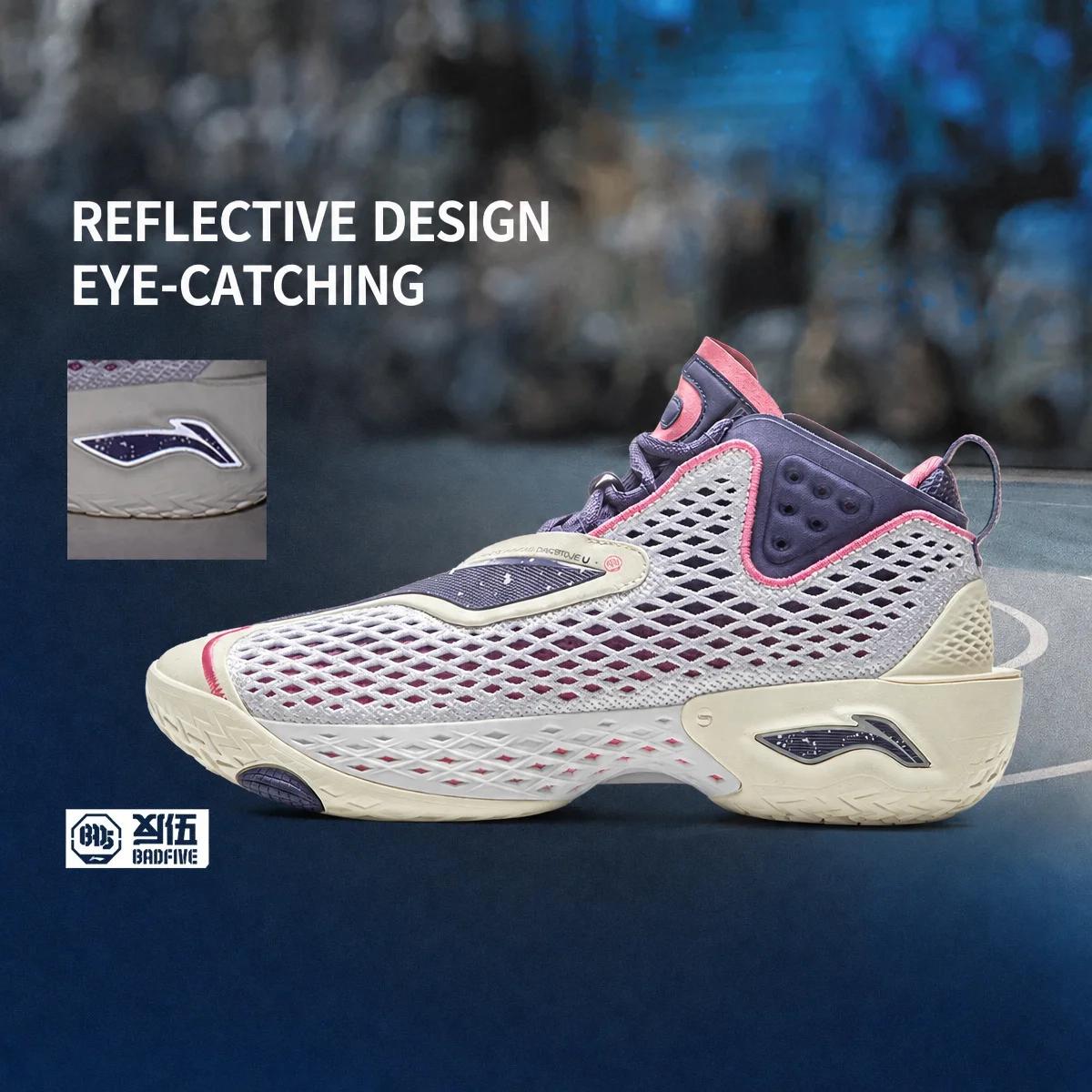 Li-Ning BADFIVE V – chaussures de basket-ball d'extérieur pour hommes