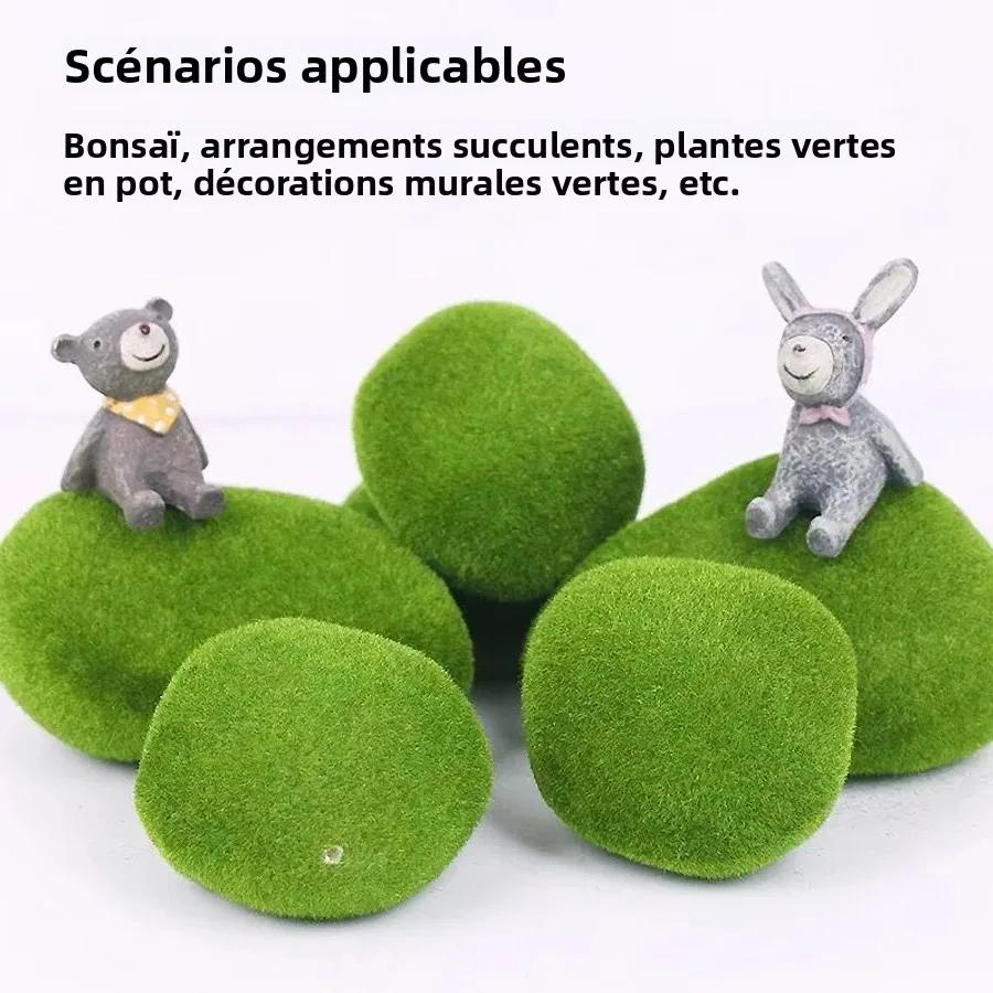 Roches de mousse artificielles décoratives