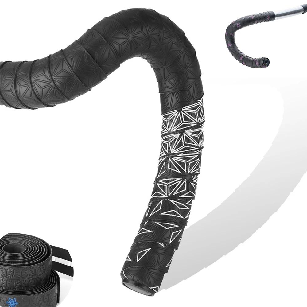 1 paire de ruban de guidon de vélo de route antidérapant