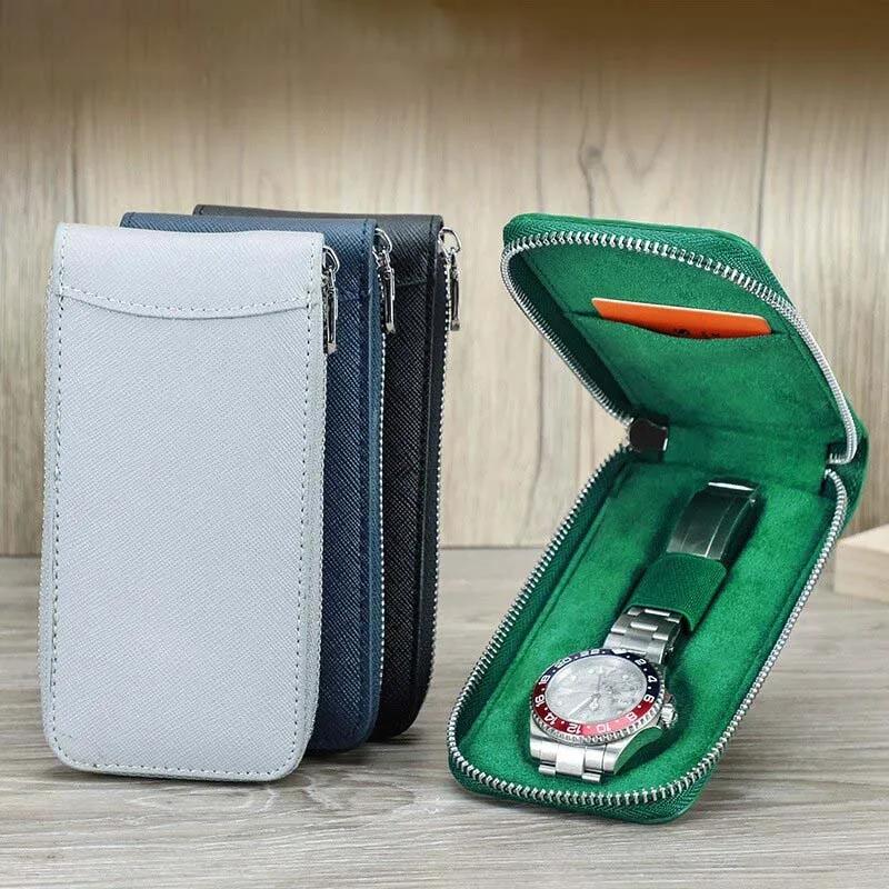 Boîte à montres en cuir pour hommes et femmes boîte de rangement et d'emballage multifonctionnelle boîtes à montres de haute qualité boîte cadeau élégance et protection montres occassions spéciales cadeau surprise
