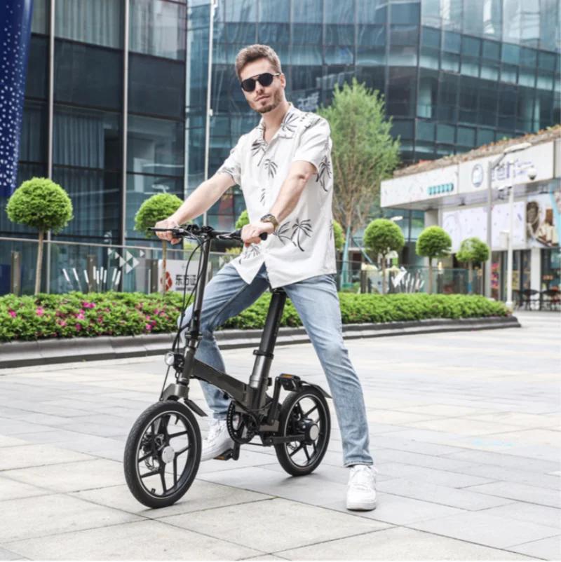 Mini vélos électriques pliants pour adultes, vélo électrique portable, étanche, 16 pouces, 36 V, 250 W, hommes, femmes