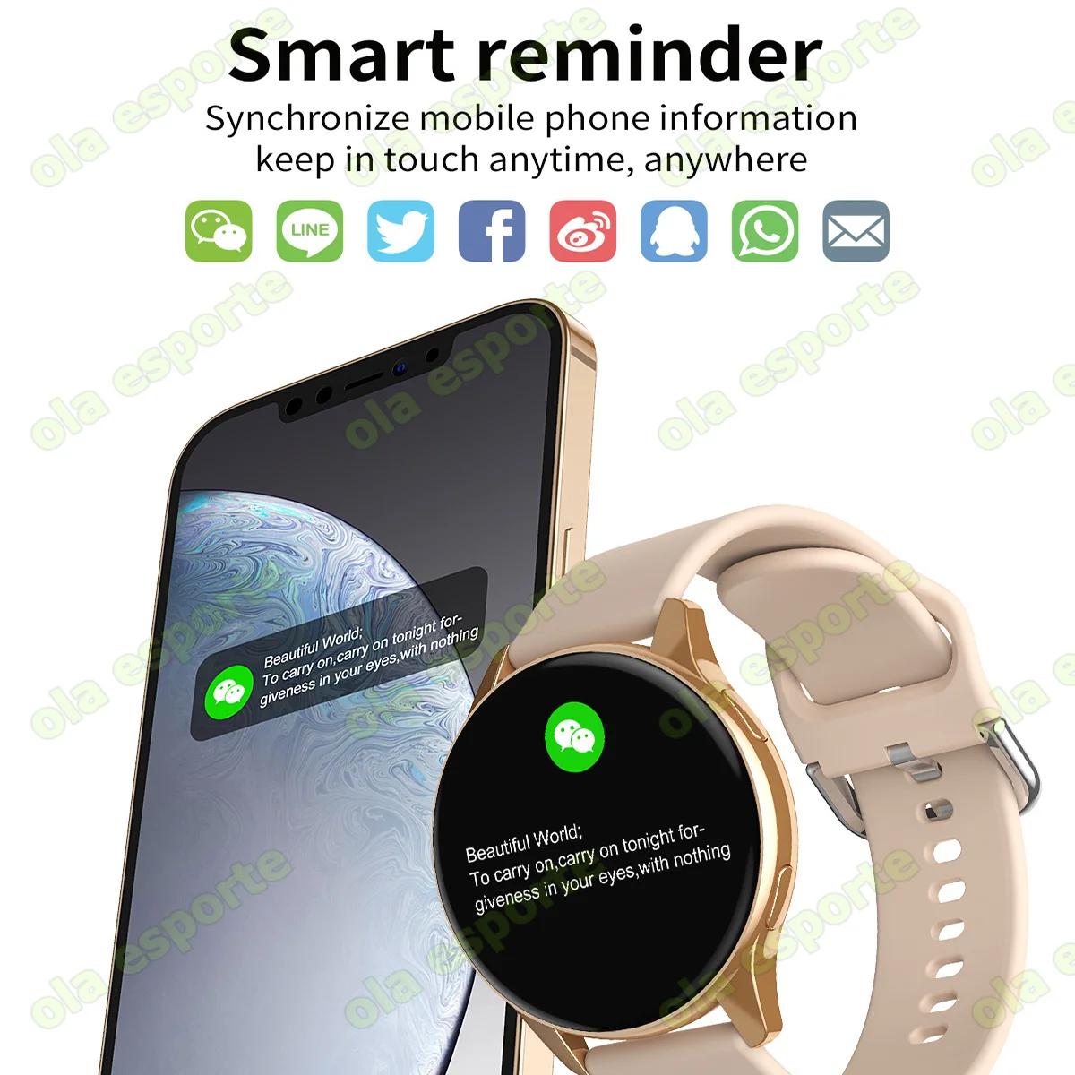 Montre connectée pour femme, montre de suivi de santé, étanche, assistant vocal, appel Bluetooth, montre intelligente, nouvelle montre de sport 2026