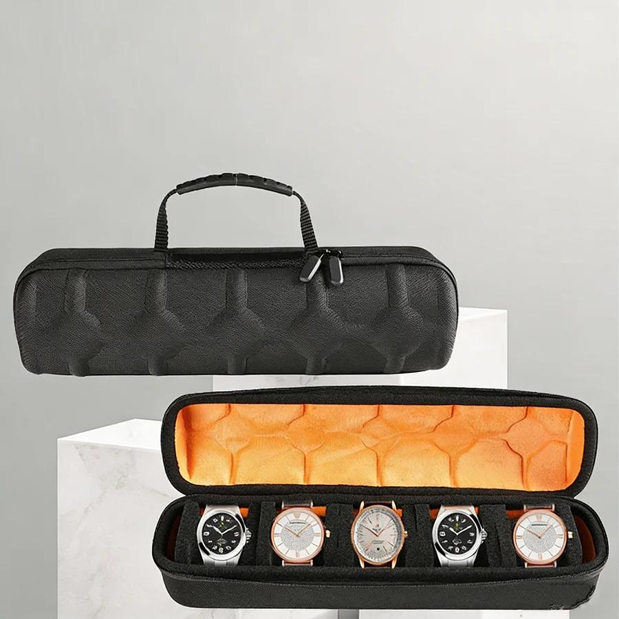Boîte de rangement pour montres pour hommes