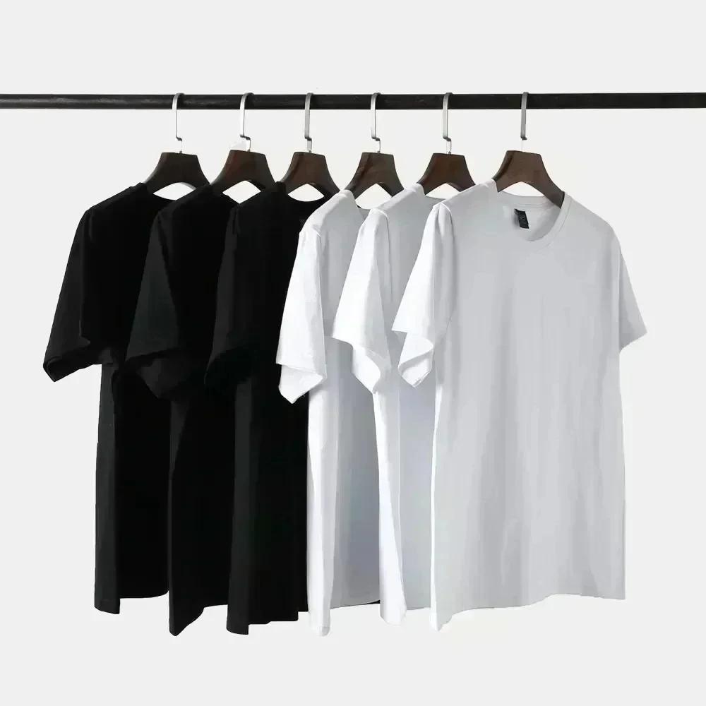 T-shirt imprimé de marque de luxe 2026 pour homme et femme, col rond, en coton, vêtements décontractés, hip-hop, manches courtes, tee-shirt unisexe
