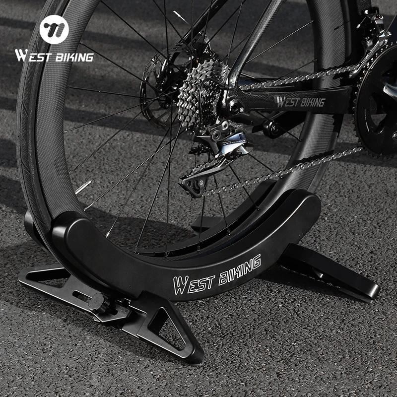 WEST BIKING – support de stationnement réglable pour vélo, support de rangement Portable pour vélo de route et de montagne, support de jeu pour vélo, accessoires de cyclisme