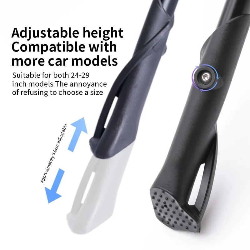 Béquille de vélo réglable en alliage d'aluminium haute résistance