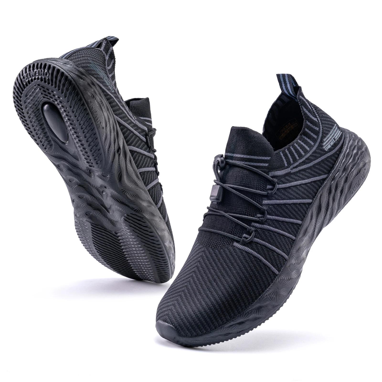 Chaussures de Course Été Hommes ONEMIX - Baskets Respirantes Étanches pour Randonnée Trekking