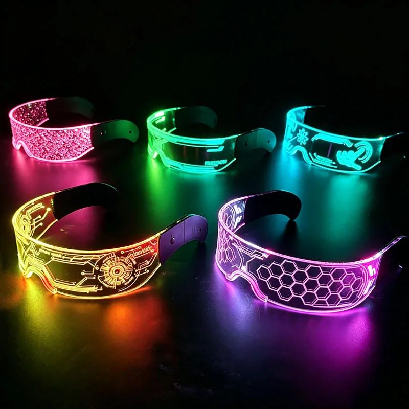 Lunettes lumineuses LED colorées Shoous Cool