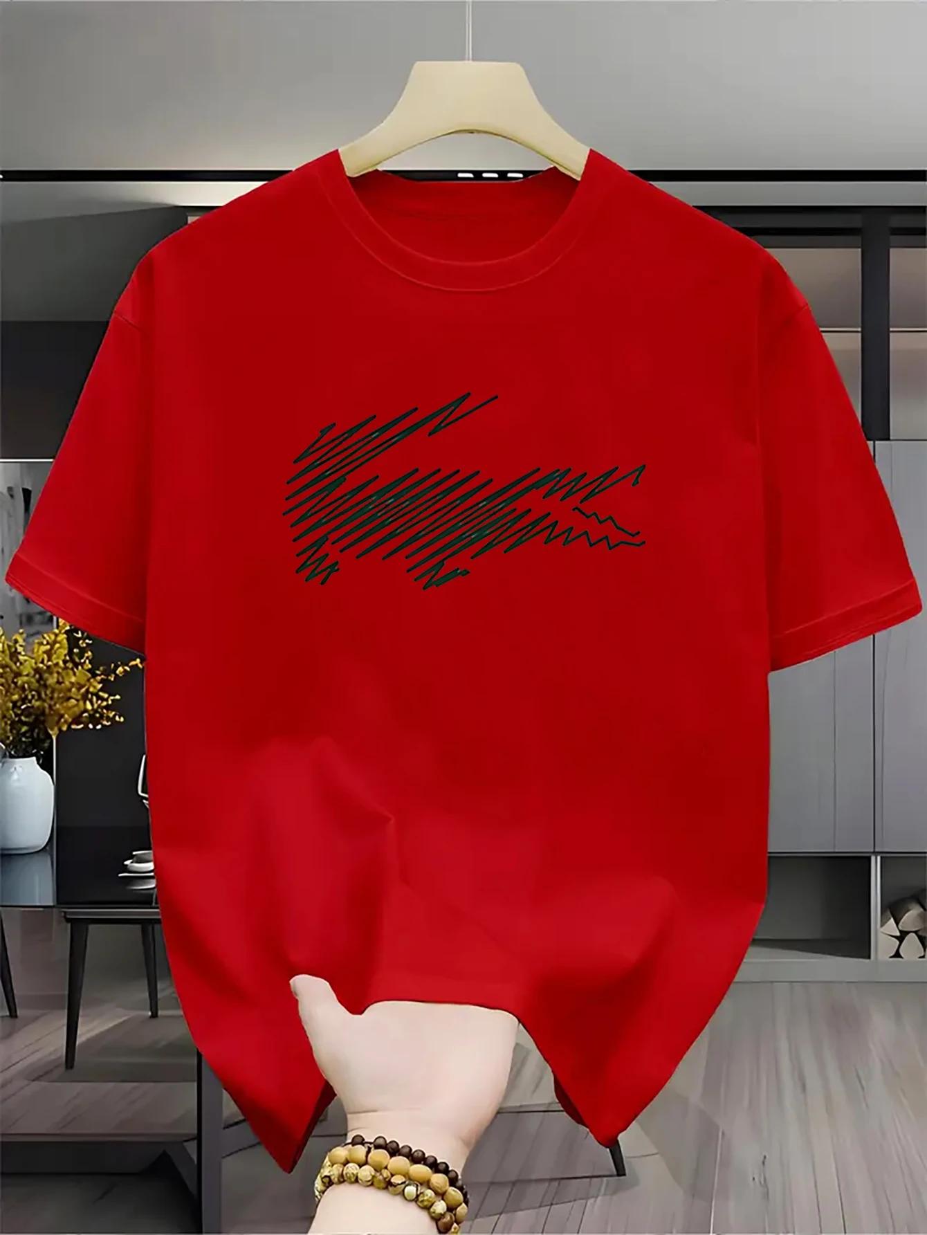 T-shirt imprimé de marque de luxe 2026 pour homme et femme, col rond, en coton, vêtements décontractés, hip-hop, manches courtes, tee-shirt unisexe