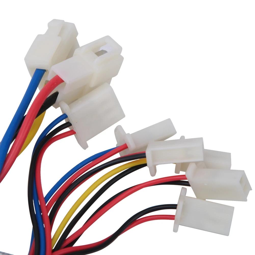 Contrôleur de moteur de vélo électrique en alliage brossé pour scooter électrique de 12V à 48V avec puissances de 250W 350W 500W et 800W