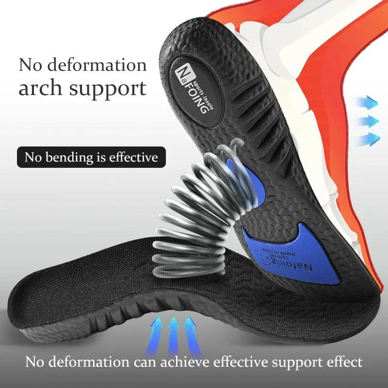 Paire de semelles intérieures élastiques pour chaussures de course