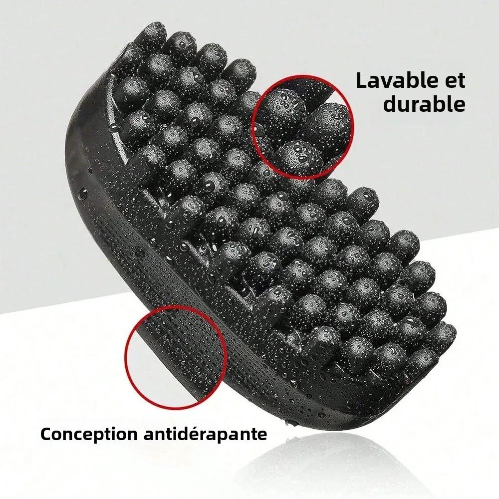 3 pièces/ensemble coiffure en caoutchouc lavable Afro Curl éponge doux bobine de cheveux vague Dreadlock naturel fourche