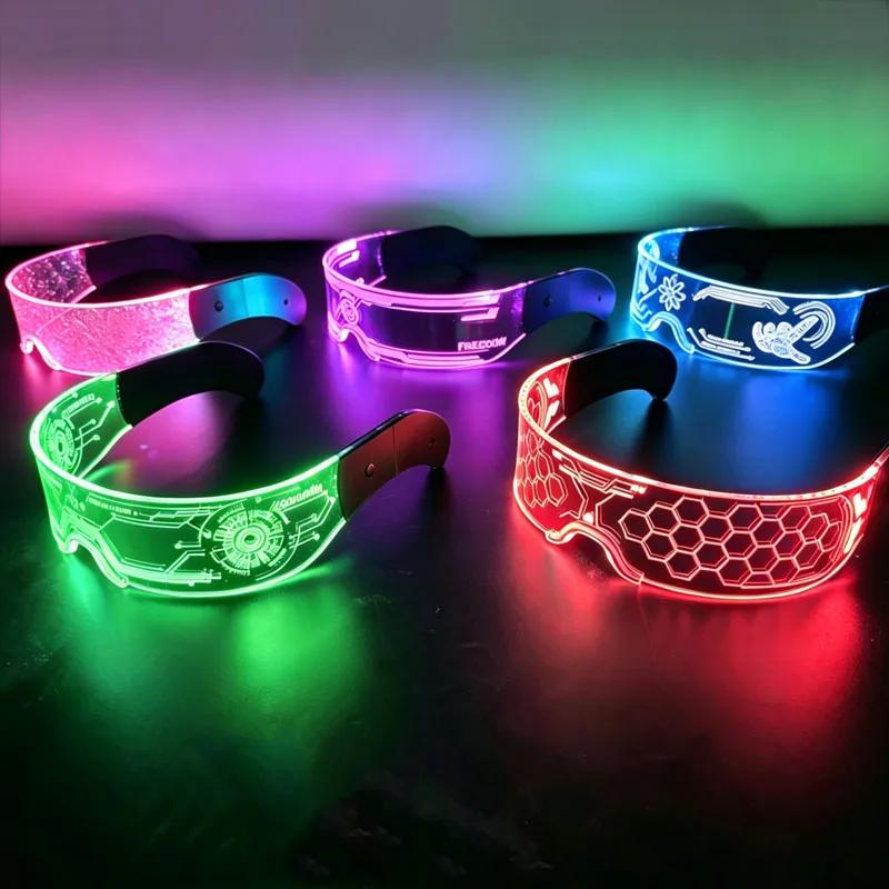 Lunettes lumineuses LED colorées Shoous Cool