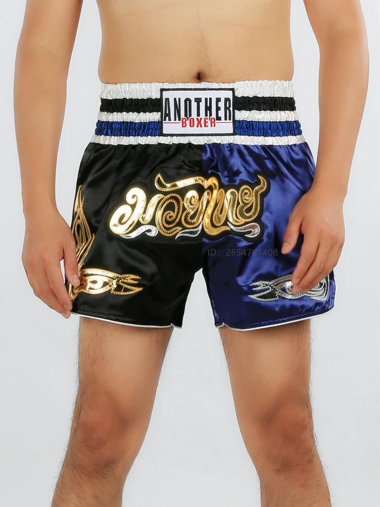 Short de boxe kickboxing Muay Thai pour hommes et femmes - Vêtements d'arts martiaux