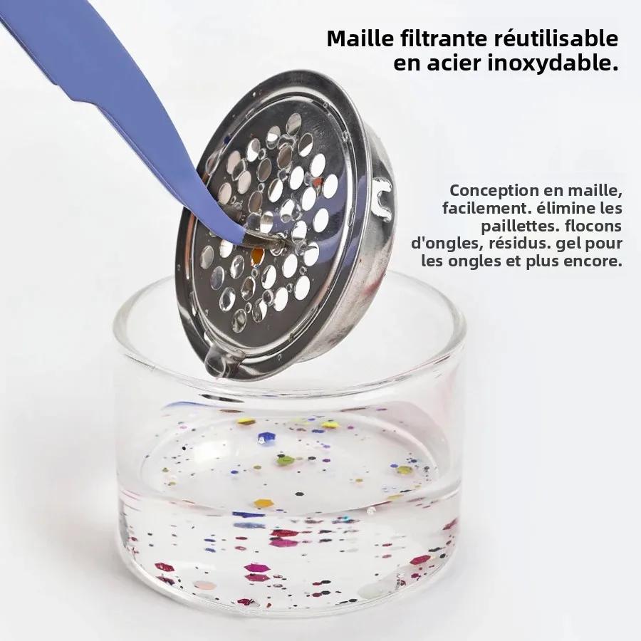 Filtre à mailles de verre Transparent