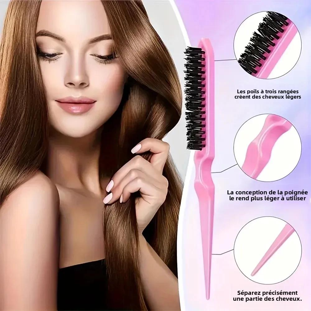 Ensemble de peignes de coiffure 4 pièces