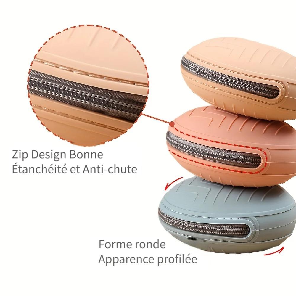 Mallette de rangement de sucette en Silicone