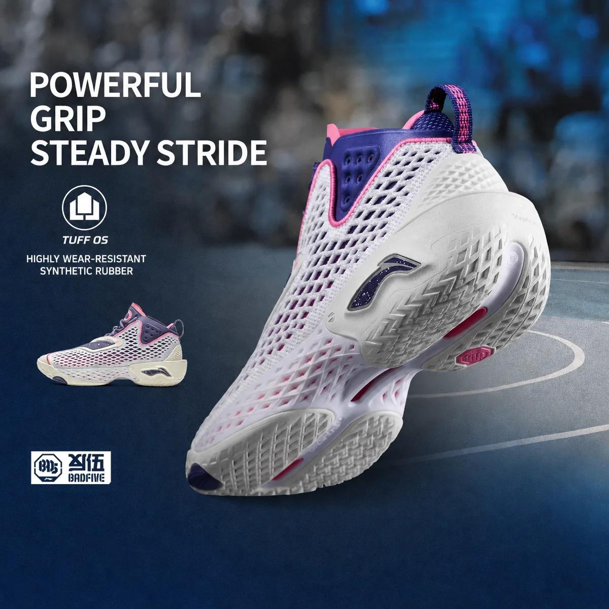 Li-Ning BADFIVE V – chaussures de basket-ball d'extérieur pour hommes
