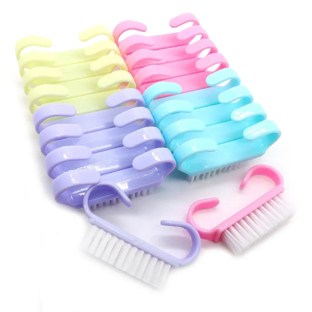 10/20/50/100 pièces poignée Grip Brosse À Ongles GIslande Livres Brosses