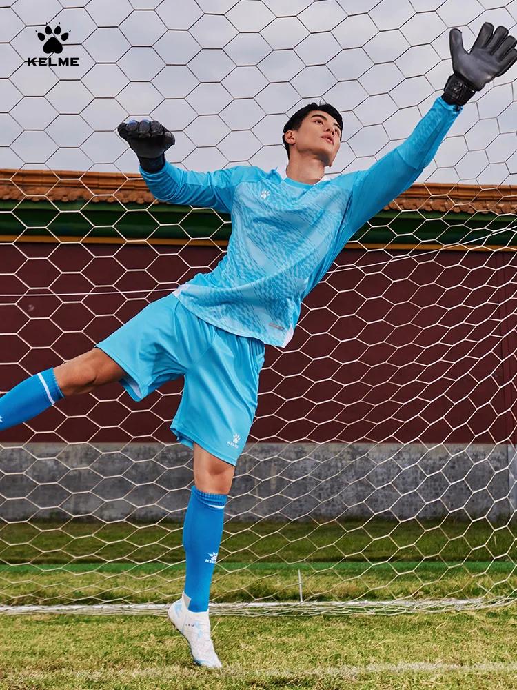 Ensemble gardien de but adulte Kelme - Vêtements protection football manches longues équipement complet
