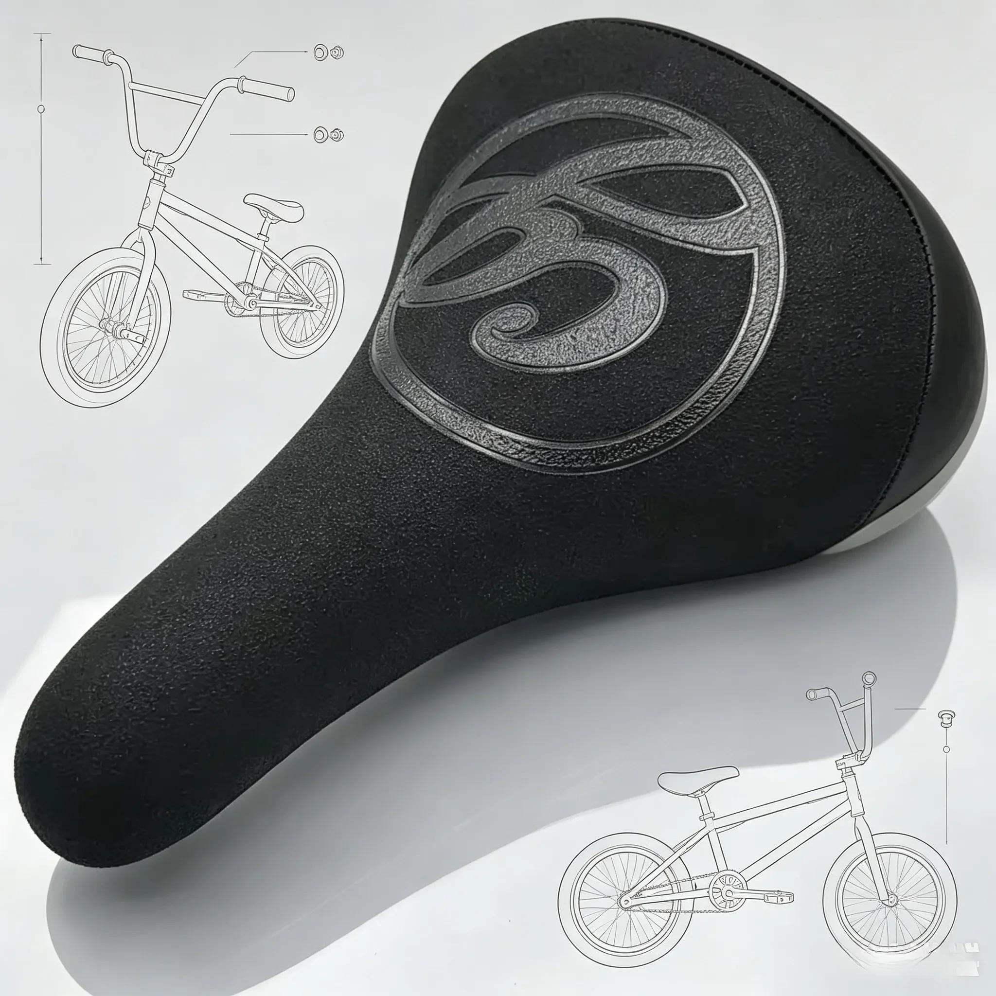 Selle de style vintage pour SE Racing BMX – Remplacement de selle rétro pour les configurations de vélos custom old-school