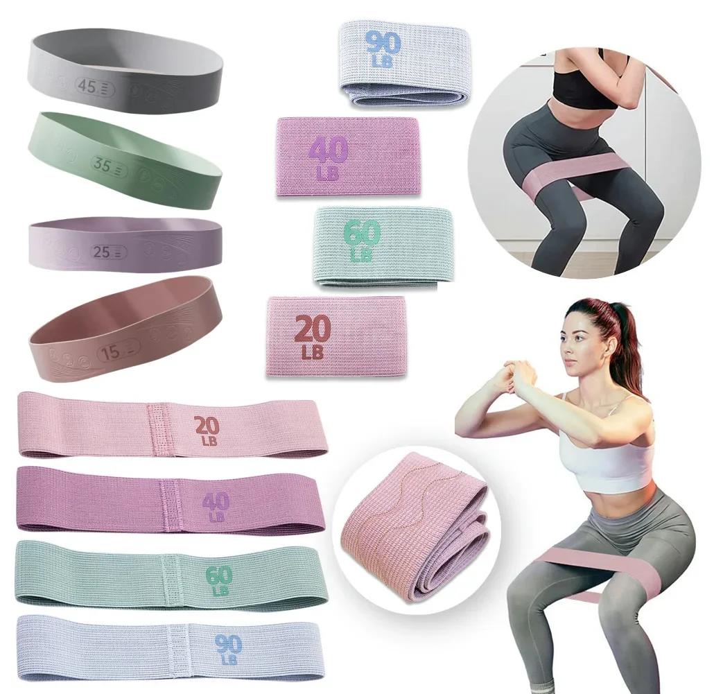 Bandes élastiques coordonnantes pour fessiers et cuisses