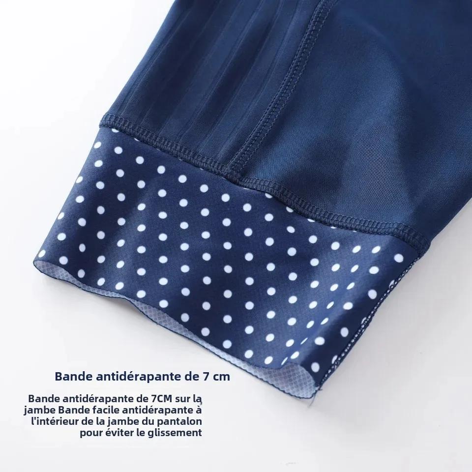 KEMALOCE hommes cyclisme 3/4 pantalons Shorts blanc bleu/noir/gris 5D Gel Pad vtt vélo bavoir pantalon de haute qualité