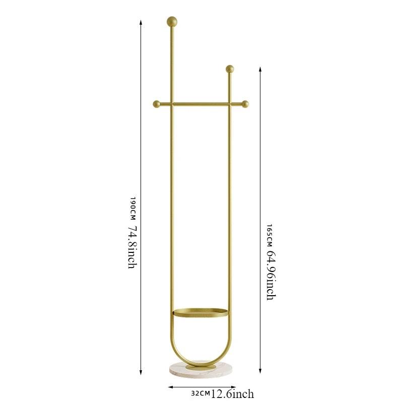 Support Portable porte-vêtements chambre support au sol cintre porte-chapeau maison moderne Perchero De Pie magasin De vêtements meubles