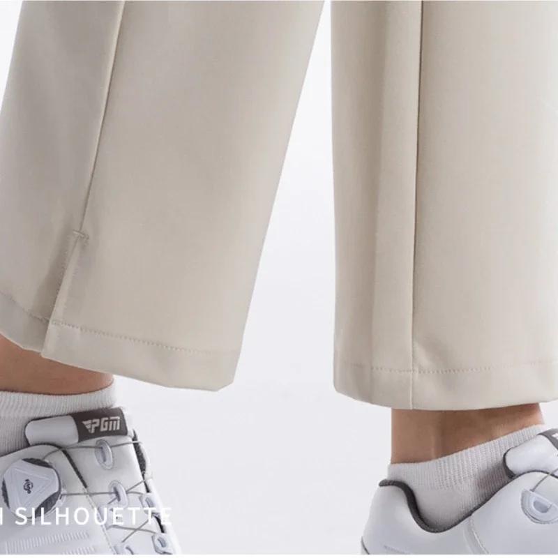 Pantalons golf femme élastiques été printemps - KUZ176 élégants à séchage rapide décontractés