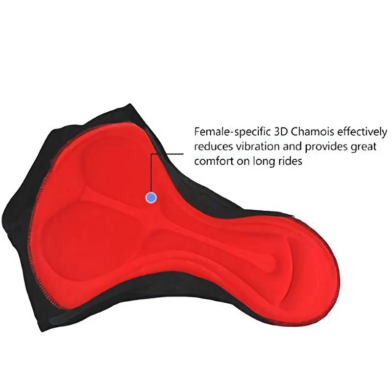 Shorts de cyclisme pour femmes avec protections, pour le fitness et le VTT, pour cyclistes féminines, avec protection intégrale