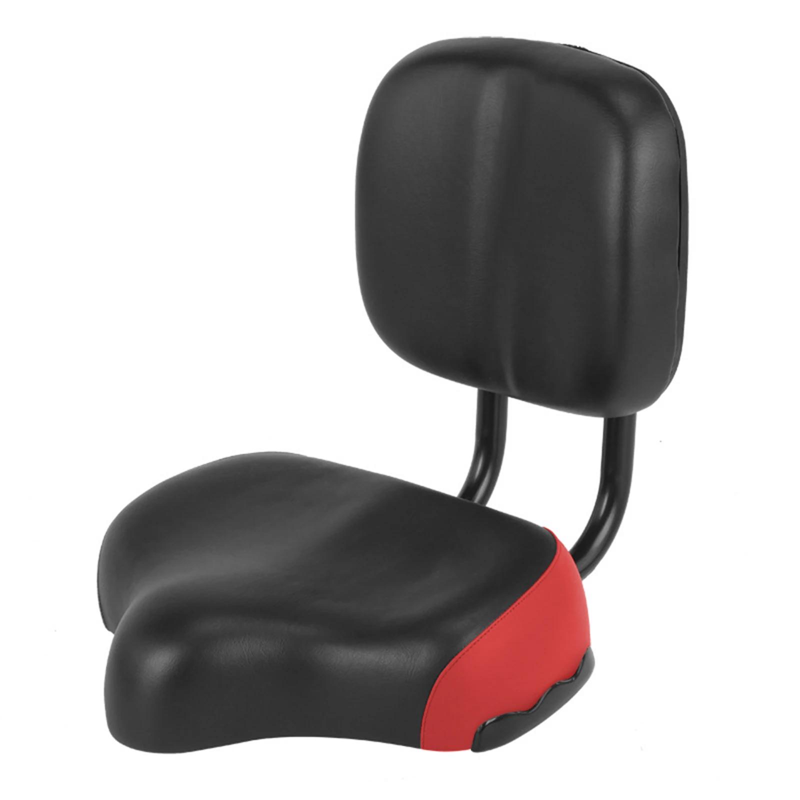 Sièges de vélo confortables pour hommes et femmes, siège de vélo large avec dossier, siège de vélo d'exercice, vélos rotatifs, vélos électriques, tricycle