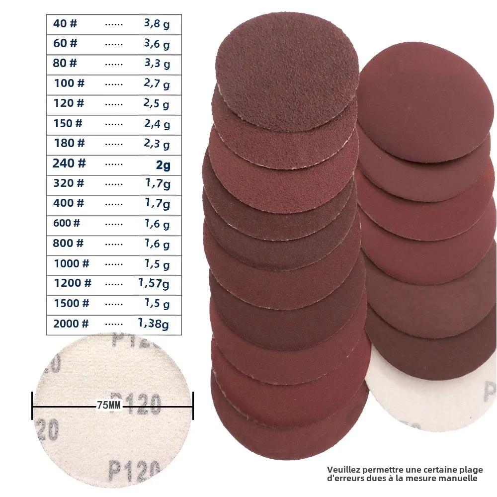 Abrasifs en Papier de Verre de Forme Ronde