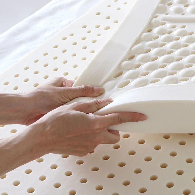 Matelas en latex 100% naturel thaïlandais avec housse